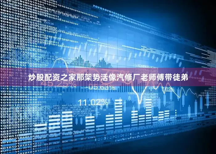 炒股配资之家那架势活像汽修厂老师傅带徒弟