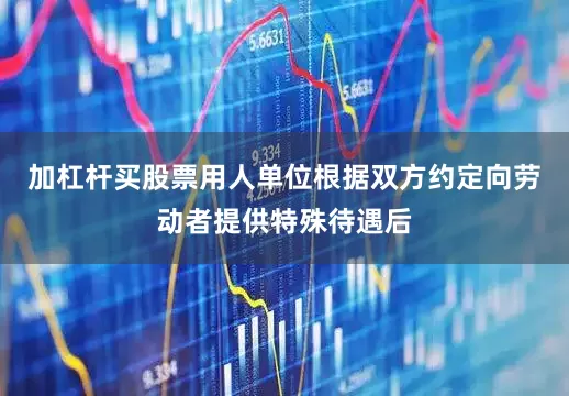 加杠杆买股票用人单位根据双方约定向劳动者提供特殊待遇后